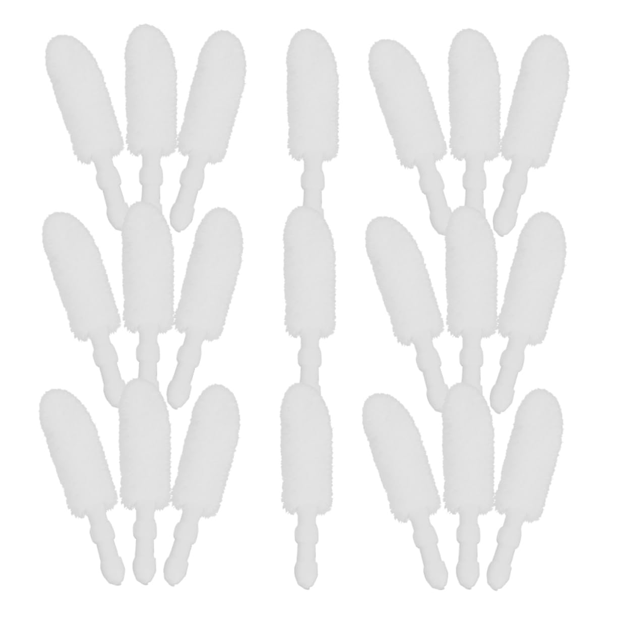 PartyKindom 500Pcs Lip Brush Replacement Heads Soft Lip Gloss Applicators for Lip Makeup Disposable Lip Brushes for Smooth Application and Easy Disposal