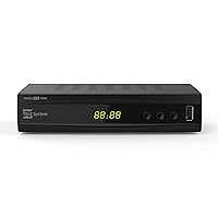 TELE System TS6822 PRO DVB-T2 HEVC Decoder Digitale Terrestre e Videoregistratore twin tuner DVB