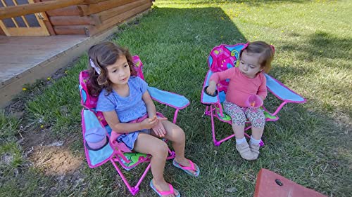 Joyin 2 Pcs Outdoor Butterfly Picnic Chair, Toddler Outdoor Camping Chair, Kids Lawn Folding Chair, Beach Chair, Lightweight, Foldable, With A Convenient Storage Bag, Gift For Little Girls #TOP6