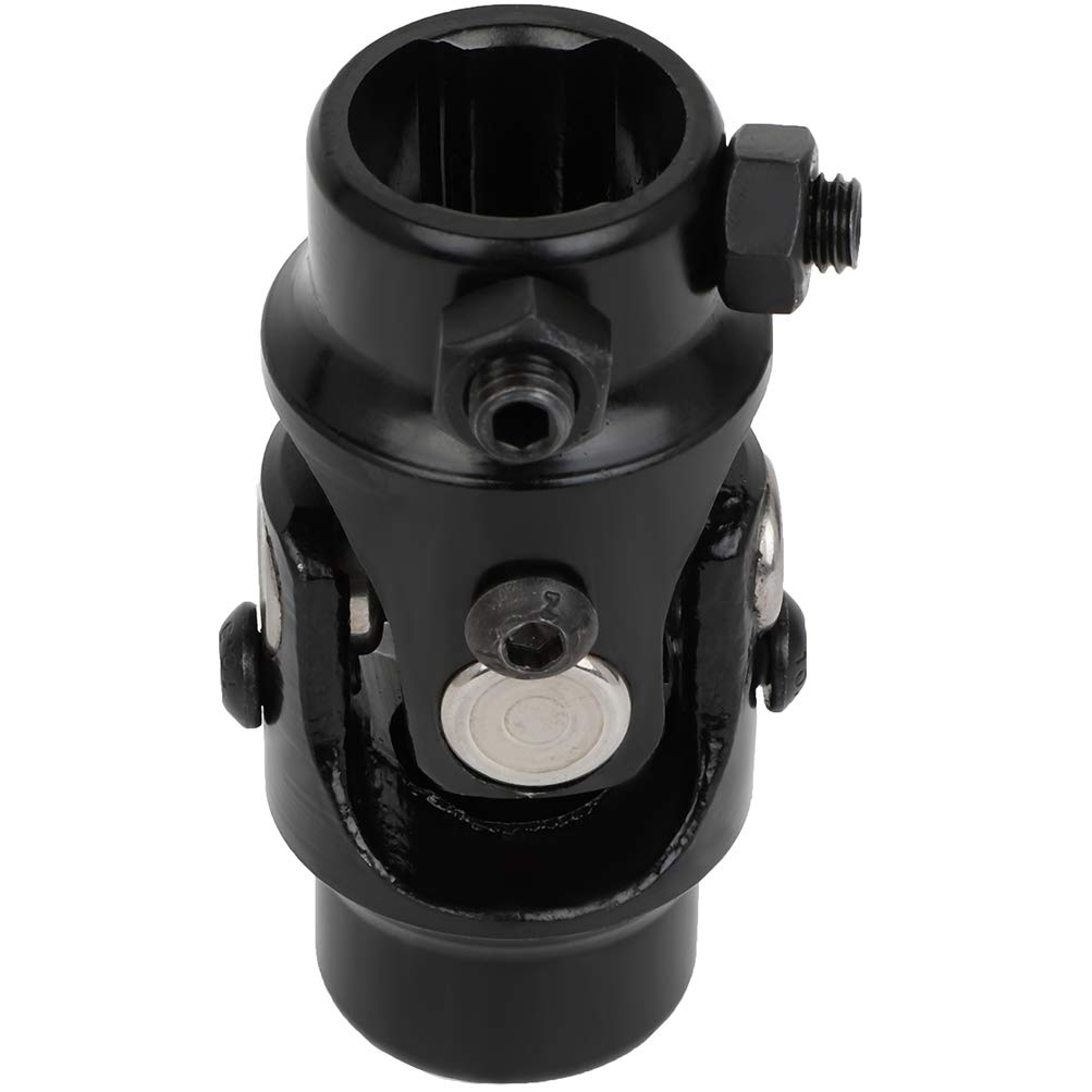 Deep Purple 1 Acoplador De Junta Universal (cardán) Negro 1 DD A 3/4 DD -  Para Conectar Columnas De Dirección O Ejes Recambio Junta Cardán