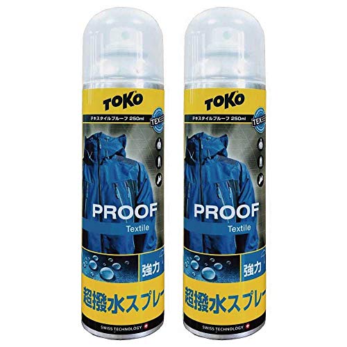 TOKO ウェア用 撥水スプレー テキスタイルプルーフ TEXTILE PROOF 250ml 5582623