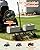 40" Tow Behind Dethatcher, Pull Behind Lawn Dethatcher with 20 Rust-Proof Tines & Heavy-Duty Tires, Tow Behind Rake for Yard & Garden Thatch and Dead Grass Removal, Fits Lawn Tractors, ATV, UTV, Black