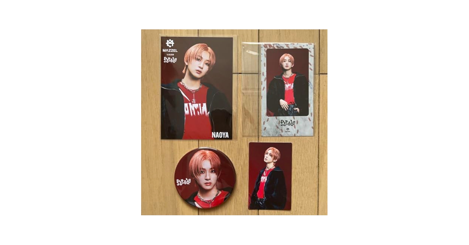 MAZZEL ナオヤ パネル Parade MAZZEL NAOYA ナオヤ パネル parade