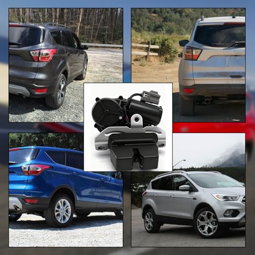 Image of Liftgate Hatch Lock Latch Actuator, Compatible for Ford Escape 2017-2019 Tailgate Latch Assembly, Liftgate Lock Actuator Motor Rear Trunk Latch Fit GJ5Z7443150 GJ5Z-7443150