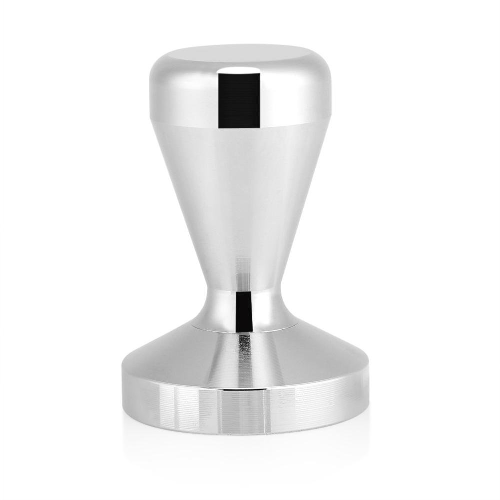 Pressino per Caffè in Acciaio Inossidabile Tamper di Caffè Espresso in Manico Antimuffa in Acciaio Inossidabile da 57,5 mm / 49 mm (49 mm)