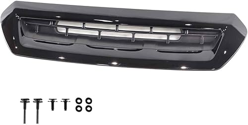 Miniatura 10 de Hood Air Ve-nt para GMC Sierra 2500 HD 3500 HD 2017-2019 (fibra de carbono negro)