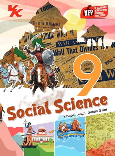Social Science Book for Class 9 | CBSE (NCERT Solved) | NEP | Examination 2024-25| by VK Global Publications