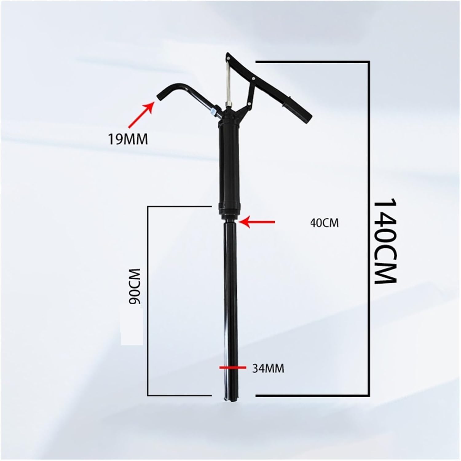 Drum Pump, Manual Hand Pump Portable Barrel Oil Operated Transfer For,Barrel Pump