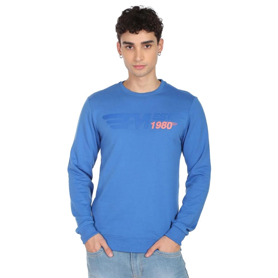 Men's Regular Fit Sweatshirt| Printed-image-46