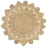 Tenga en cuenta que cada alfombra es única; puede variar el color y el diseño debido a que el producto ha sido hecho a mano; la entrega es aleatoria.Nota importante: Nuestras alfombras están empaquetadas en rollos para un fácil transporte