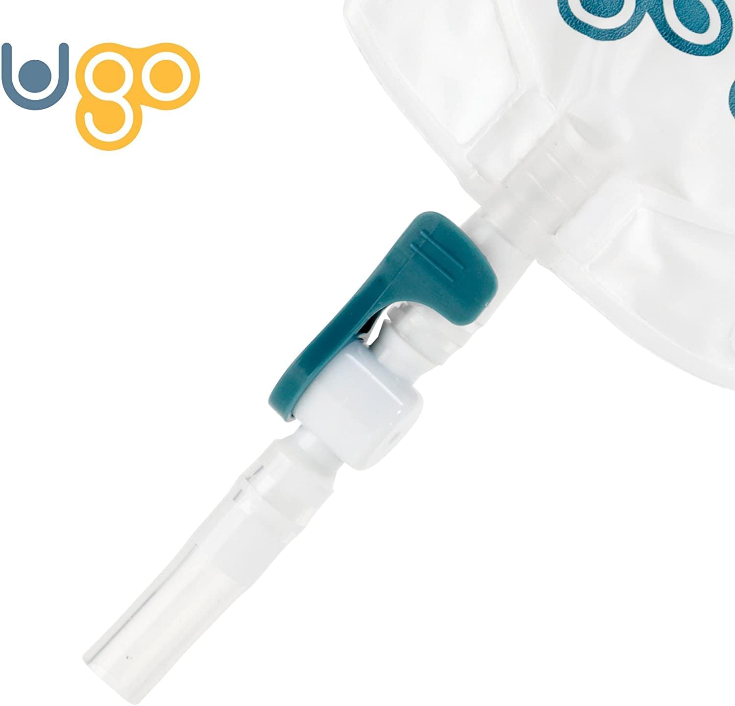 🛒 Crаzу Dеаlѕ Ugo Leg Bags (x10) – Urine Drainage Bags/Catheter Leg Bags, T Tap or Lever Tap with Soft Fabric Backing and a Natural Leg-Shape Design (Pack of 10) (Ugo 8C - 750ml, Long Tube, Lever Tap)
