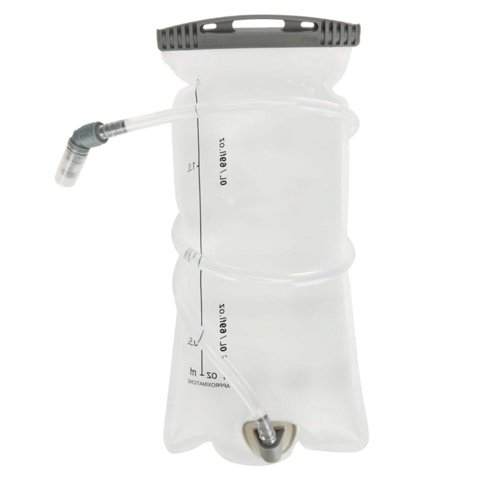 Réservoir d’hydratation 67,6 oz / 2,0 L, Poche à Eau sans BPA, Sac de Stockage Pliable 17,5 x 36 cm, Large Ouverture, Verrouillage Rapide à Bouton Unique, étanche pour Course, randonnée, vélo