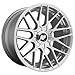 17x8.0 Rotiform RSE Wheel 40mm CONICAL Lug Type 4x100 SL -Gloss SIL SL -Gloss SIL