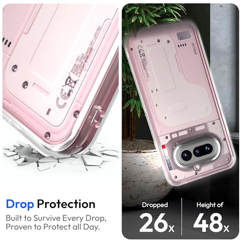 Image of KAPAVER Impulse Case for Nothing Phone 4a | Hard Protection Clear Case for Nothing Phone 4a (Clear)