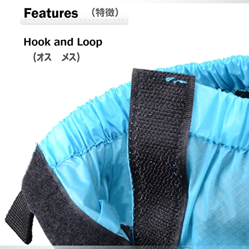 Azarxis Hiking Gaiters Low Top Trail Gaiters Waterproof Ankle Gaiters Lightweight Snow Gaiters for Men Women Skiing Hunting Climbing - Image 5