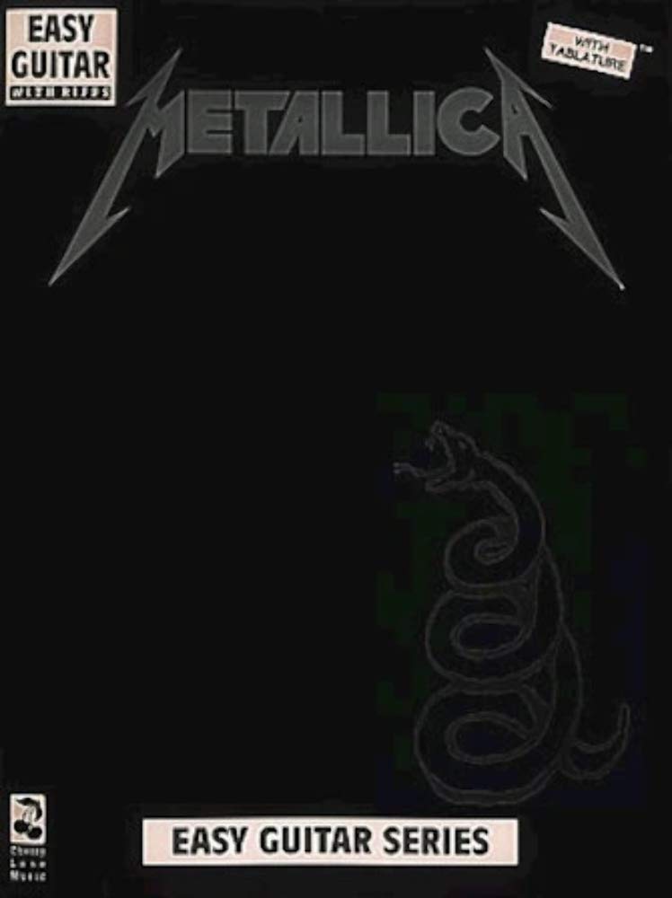 Metallica: Easy Guitar and Vocal (Play it Like it is): (Black)