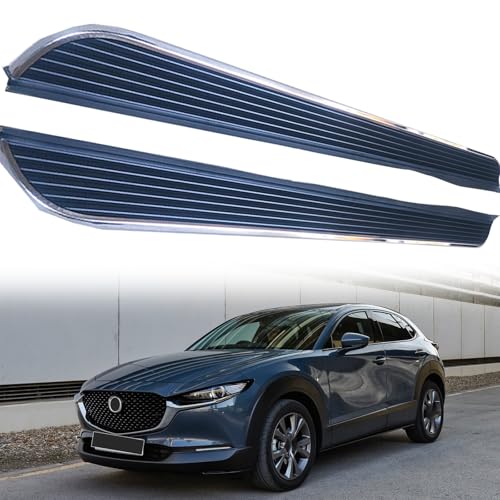 2 estribos laterales para M CX-30 2019 2020 negro