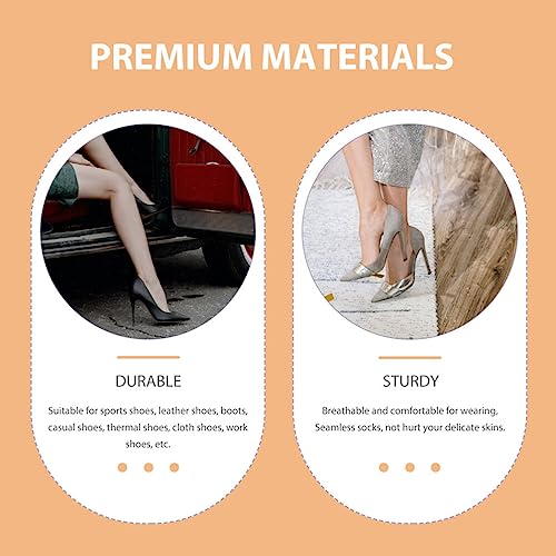 Healifty 4Pairs Toe Socks Women,High Heel Half Socks High Heel Liner Socks Forefoot Socks Toe Covers Socks for Women Girls4