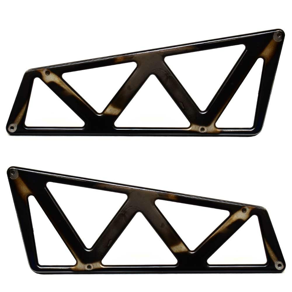 Boat Side Accent Panels 312314 | 312315 Black Vents (Set of 2)