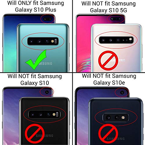 Coveron Galaxy S10 Plus Screen Protector Film - Full Coverage Premium Tpu Screen Protector For Samsung Galaxy S10 Plus [Case Friendly, Ultrasonic Fingerprint Compatible] (Hd Clear) #TOP1