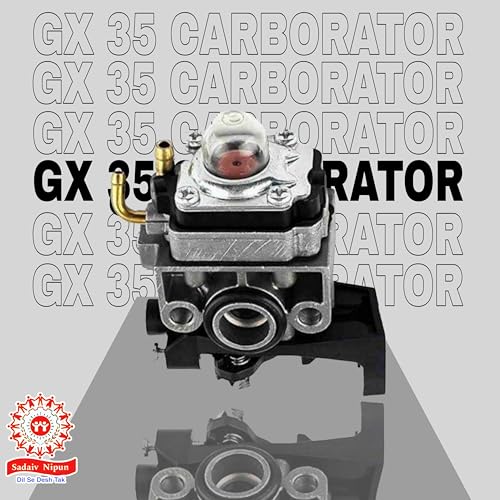 Image of Sadaiv Nipun GX35 Carburetor for GX25 GX25N GX25NT GX35 GX35NT FG110 FG110K1 HHT25S HHT35 HHT35S 25CC 4 Stroke Carb 16100-Z0Z-034 25-34 Trimmer Bush Cutter Replaces 16100-Z0H-825 16100-Z0Z-815 WYB-16C
