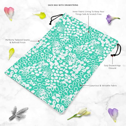 Image of ArtzFolio Splatters | Reusable Sack Bag | Bag for Gym, Storage, Vegetable & Travel