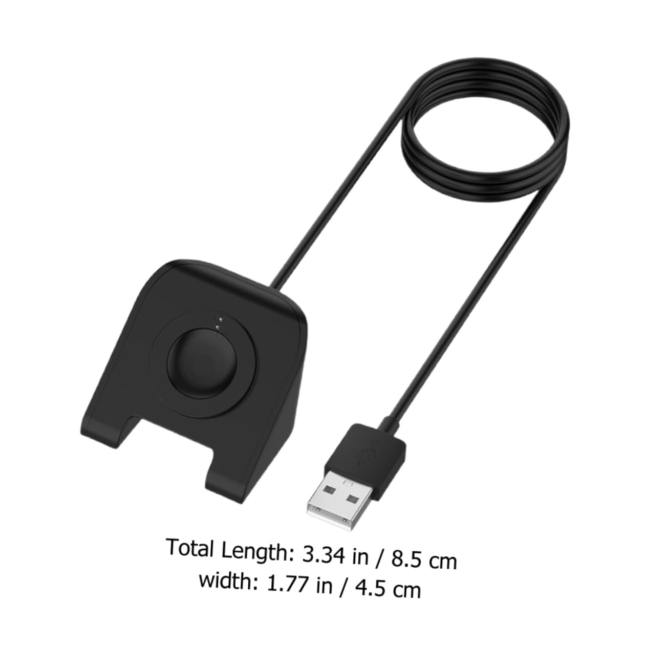 Hemobllo 3pezzi Supporto Di Ricarica Per Smartwatch Gen e Gen Base Stabile e Portatile Design Pratico Tpe Facile Da Usare Per Ufficio e Viaggi Caricatore Usb Incluso