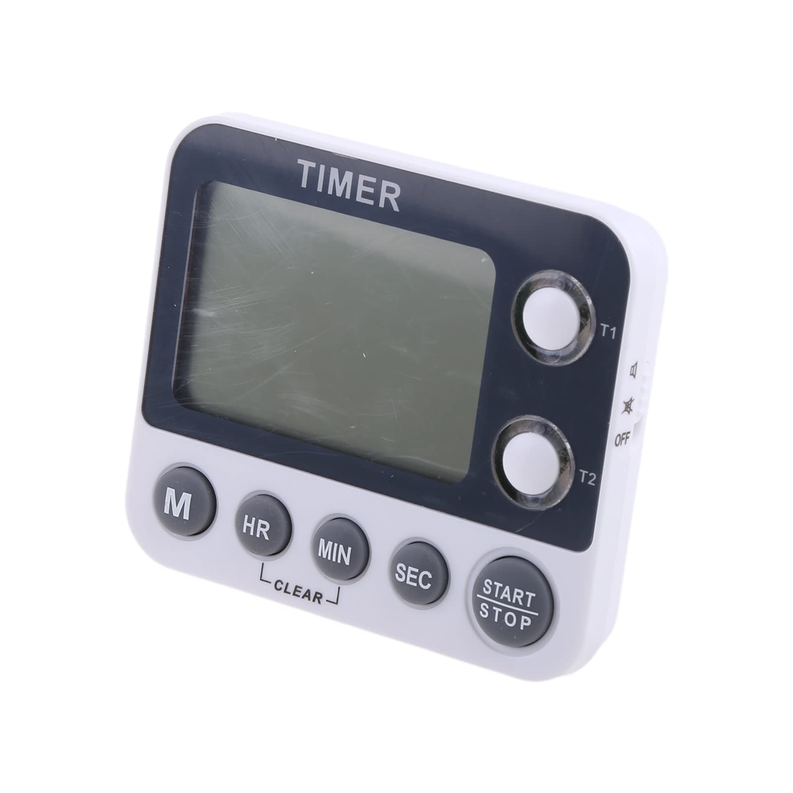 Stopwatch Timer / 2 Channels Electronic Track and Field Sports Stopwatch Referee Countdown Alarm Clock Reminder Equipment Timer Switch