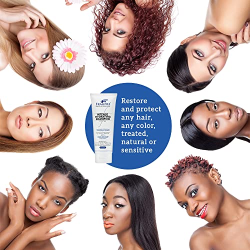 Fragfre Intense Hydrating Shampoo 8 Oz - Fragrance Free Hypoallergenic Sulfate Free Moisturizing Shampoo - Safe On Colors And Sensitive Scalps - Strenghtens Dry Hairs And Split-Ends - Vegan Gluten Free Cruelty Free #TOP3