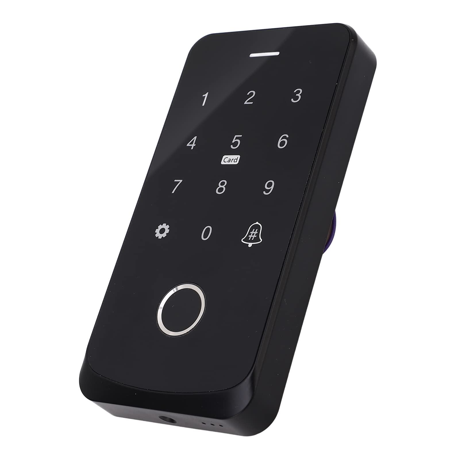 Pilipane Sistema De Control De Acceso Al Aire Libre TF9, Sistema De Control con Tarjeta De Contraseña De Huella Digital, Sistema De Control De Acceso Impermeable con Aplicación NFC