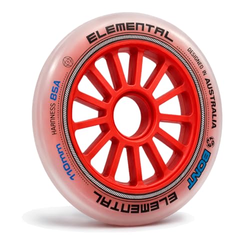 Bont Elemental Inline Speed Skate Wheel 85A Indoor Outdoor Training Wh