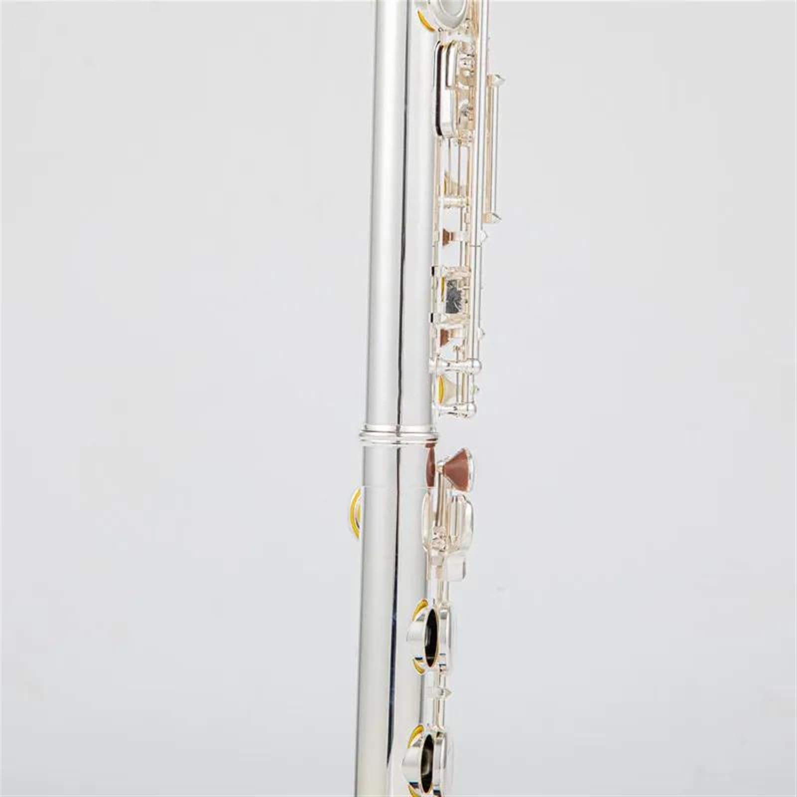 Instrumento De Flauta De Tono C Con Agujero Abierto, 17 Teclas, Chapado En Plata De Cuproníquel, Con Mecanismo E Flauta Travesera para Principiantes