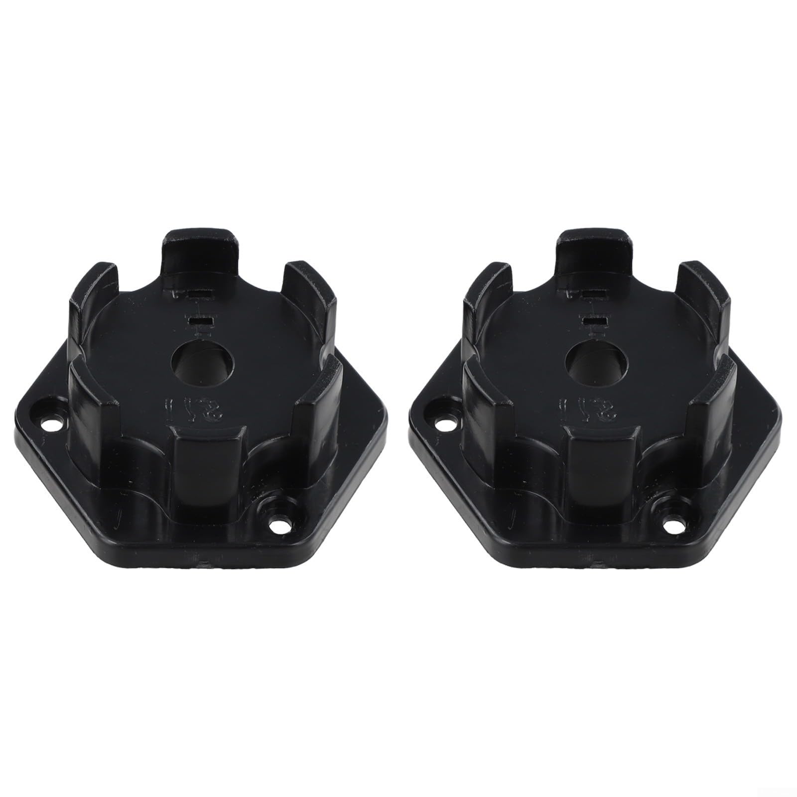 CNANRNANC 2Pcs Electric Toy Car Tire Adapter Connection Clip Plastic Gearbox Coupler For 390/550/570 Motors And 12In Pneumatic Wheels, Suitable For Children Ride-On Vehicles(No.9)