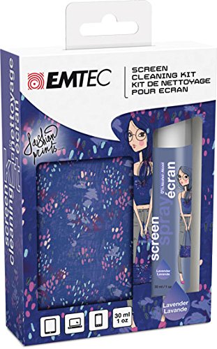 Emtec Kit di pulizia per schermo blu