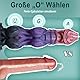 Spritz Dildo Fantasy Alien Dildo Knoten Cum Pferde Horse Dildo mit Spritzfunktion Saugnapf Spritzdildo Monster Tier Squirting Silikon Anal Dildo Groß mit Abspritzen Diloschwanz für Frauen Männer XXL