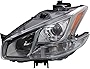 Evan Fischer Driver Side Headlight Assembly Compatible with 2009-2014 Nissan Maxima With Bulb