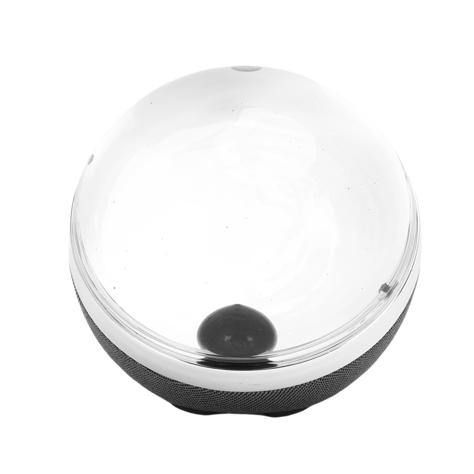 GLOGLOW Visualizzatore di Suoni Ferrofluidi Portatili con Lampada Ritmica Rilevatore di Suoni Fluidi Magnetici con Luce Notturna Calda per Ornamenti da Scrivania Decorazioni per L'home