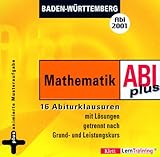  Mathematik, Ausgabe Baden-Württemberg, 1 CD-ROM16 Abiturklausuren mit Lösungen getrennt nach Grund- und Leistungskurs. Für Windows 95/NT. Plus animierte Musteraufgabe