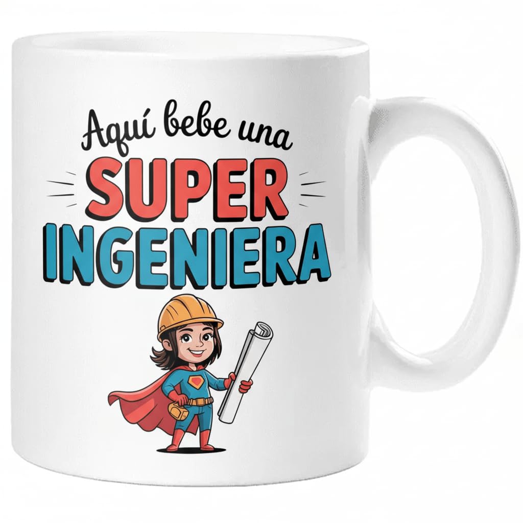 Taza SUPER POLICÍA – Regalo Original para POLICÍA | Taza de Cerámica 325ml con Diseño Superhéroe | Apta Microondas y Lavavajillas — view 50