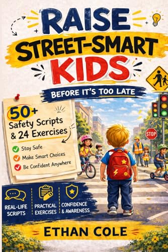Raise Street-Smart Kids Before It’s Too Late: How to Raise Confident, Street-Smart Kids Using Simple Scripts, Real-Life Practice, and Daily Safety Training for Parents of Children Ages 6–12