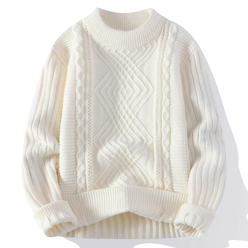 Sweaters Men Winter Korea Style Thicken Warm Sweater Men's Wool Pullovers Male3