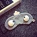 Produktbild Cartoon Eye Mask For Sleep 3D Blackout Sleeping Mask Cute Patterns Sleeping Aid Travel Rest Breathable Blindfolds Better Sleep Gray