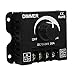 Interrupteur de Gradation à Large Plage, Interrupteur ON/OFF avec boîtier en aluminium noir, Gradateur Maxi 30A, Contrôleur de Commutation pour la couleur simple de bande de LED (DC12~24V)