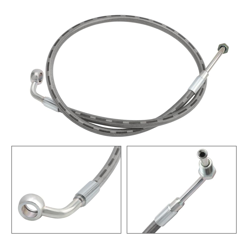 Tubo freno anteriore destro adatto per Polaris 2005-2017 Sportsman 400 450 500 570 600 700 800 Scrambler 500 Trail Blazer 250 330 Trail Boss 330 Magnum 330 ATP Hawkeye (destra)