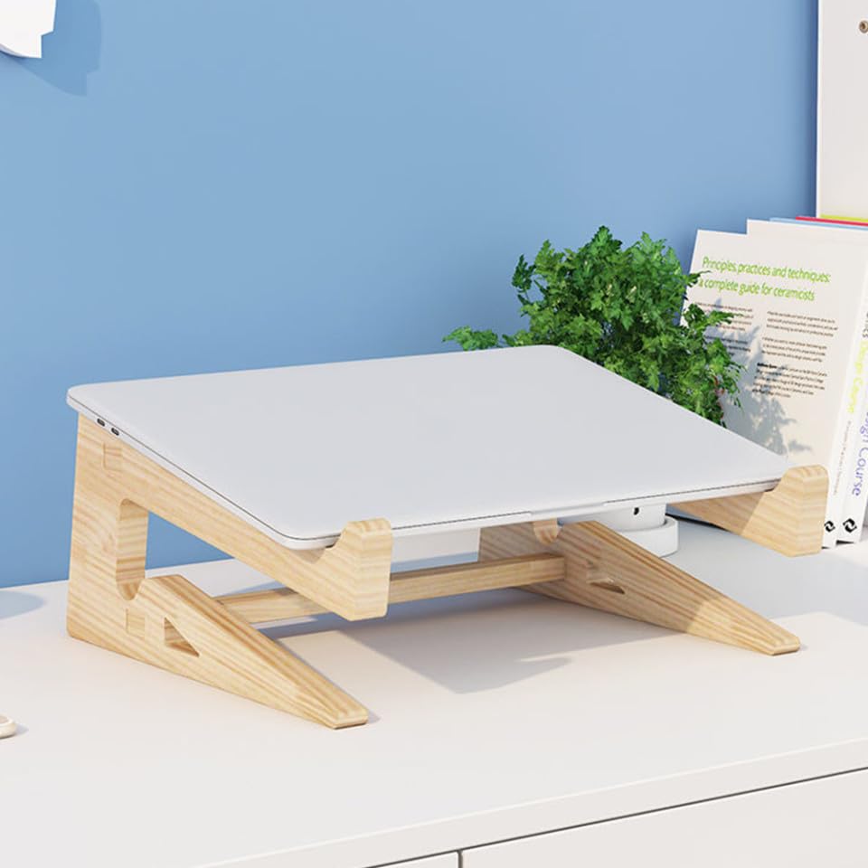 Soporte de Madera para Laptop de 12 a 14.7 pulgadas miniatura 5