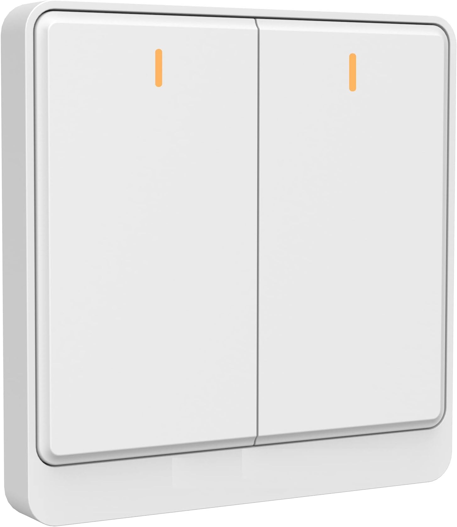 Eazyliv Smart SolutionsZigbee Smart Wall Elegance Push Button Switch for Alexa and Google Home Assistant (2Gang)