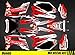 Kit Déco Moto/MX Decal Kit Honda CRF - Sexy
