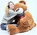 Big Plush 5-Foot Giant Teddy Bear - Soft Plush Toy - Huge Stuffed Animal in Big Box