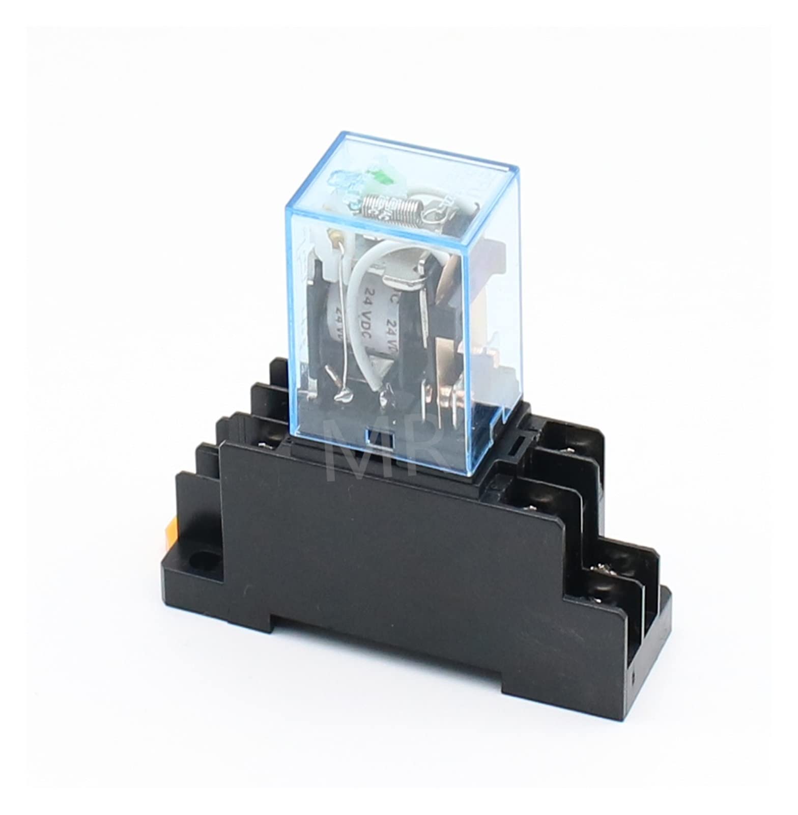 CSKWLLNBC Relay 10sets Time LY2 DC110V AC110V AC220V AC380V Small 10A 8 Pins Coil DPDT with Socket Base