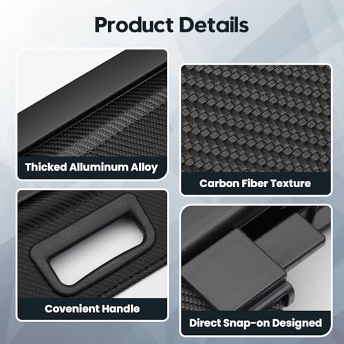 Image of Powerty Cargo Cover for 2026 Hyundai Ioniq 9 Accessories, Carbon Fiber